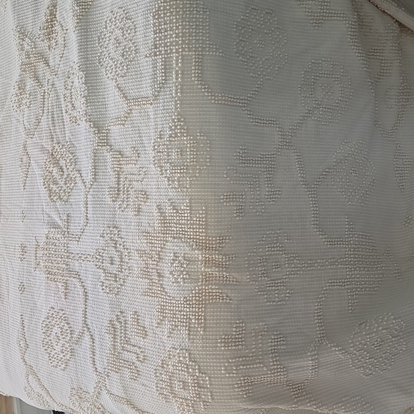 Vintage Bates George Washinton's Choice Chenille Bedspread Flaws - Picture 12 of 17